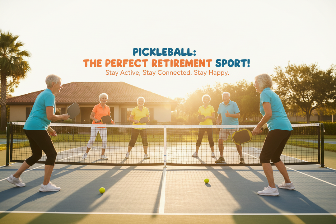 Why Pickleball Is the Perfect Retirement Sport (And the Gear to Prove It)