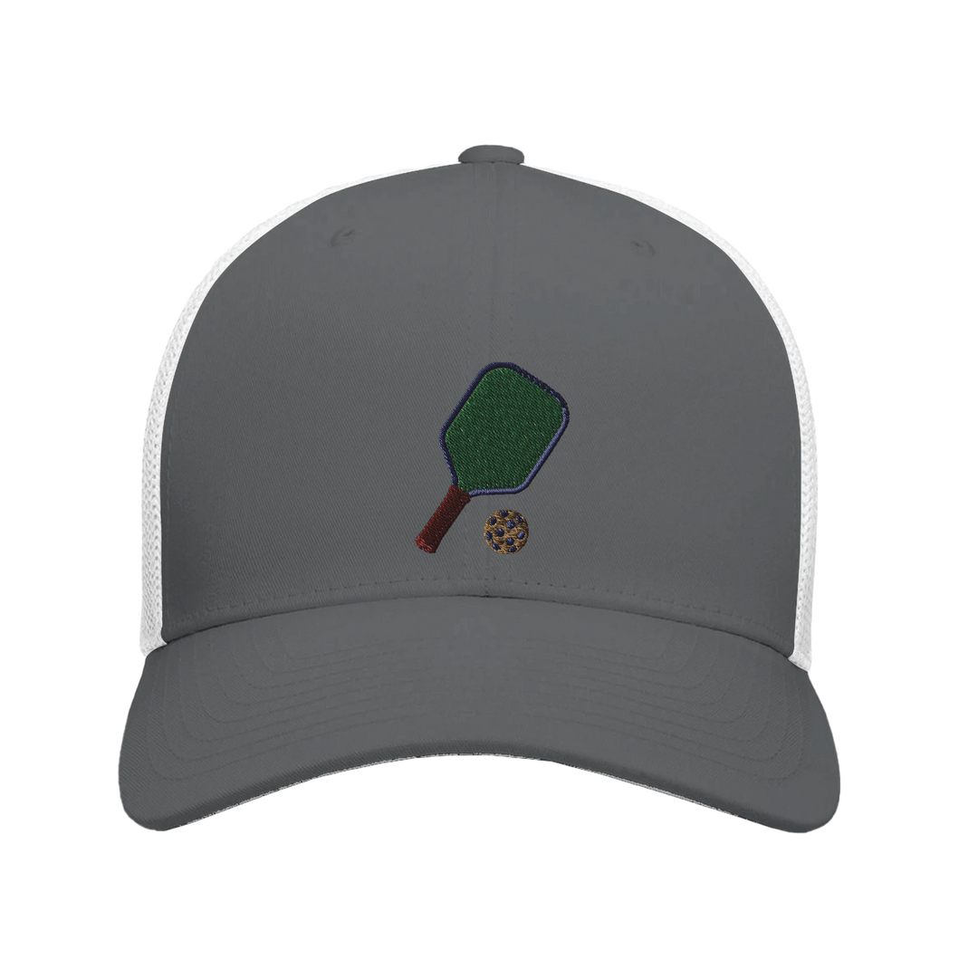 The Solo Paddle Embroidered Hat pickleball cap minimalist