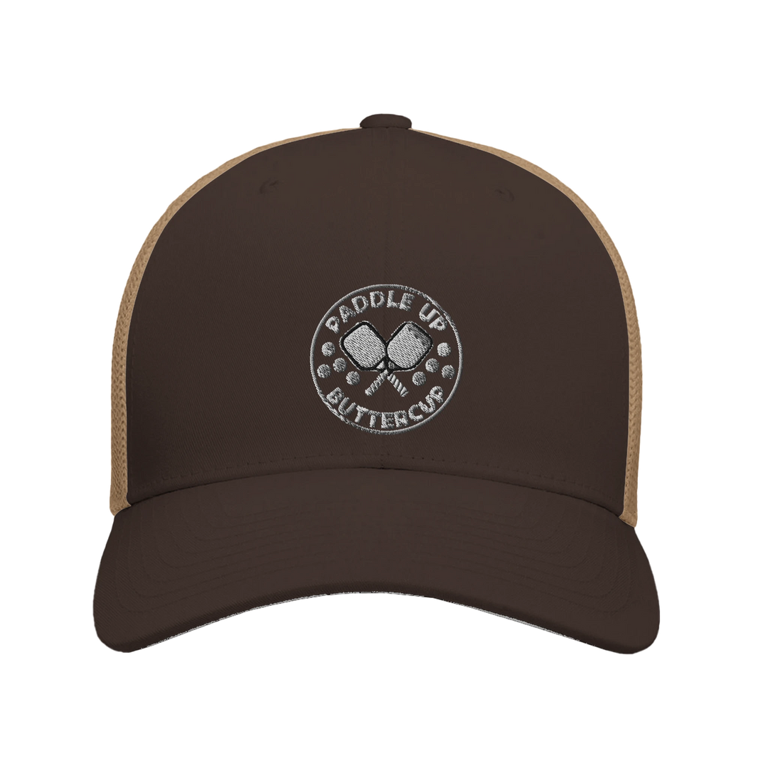 Paddle Up Buttercup Embroidered Hat funny pickleball cap 