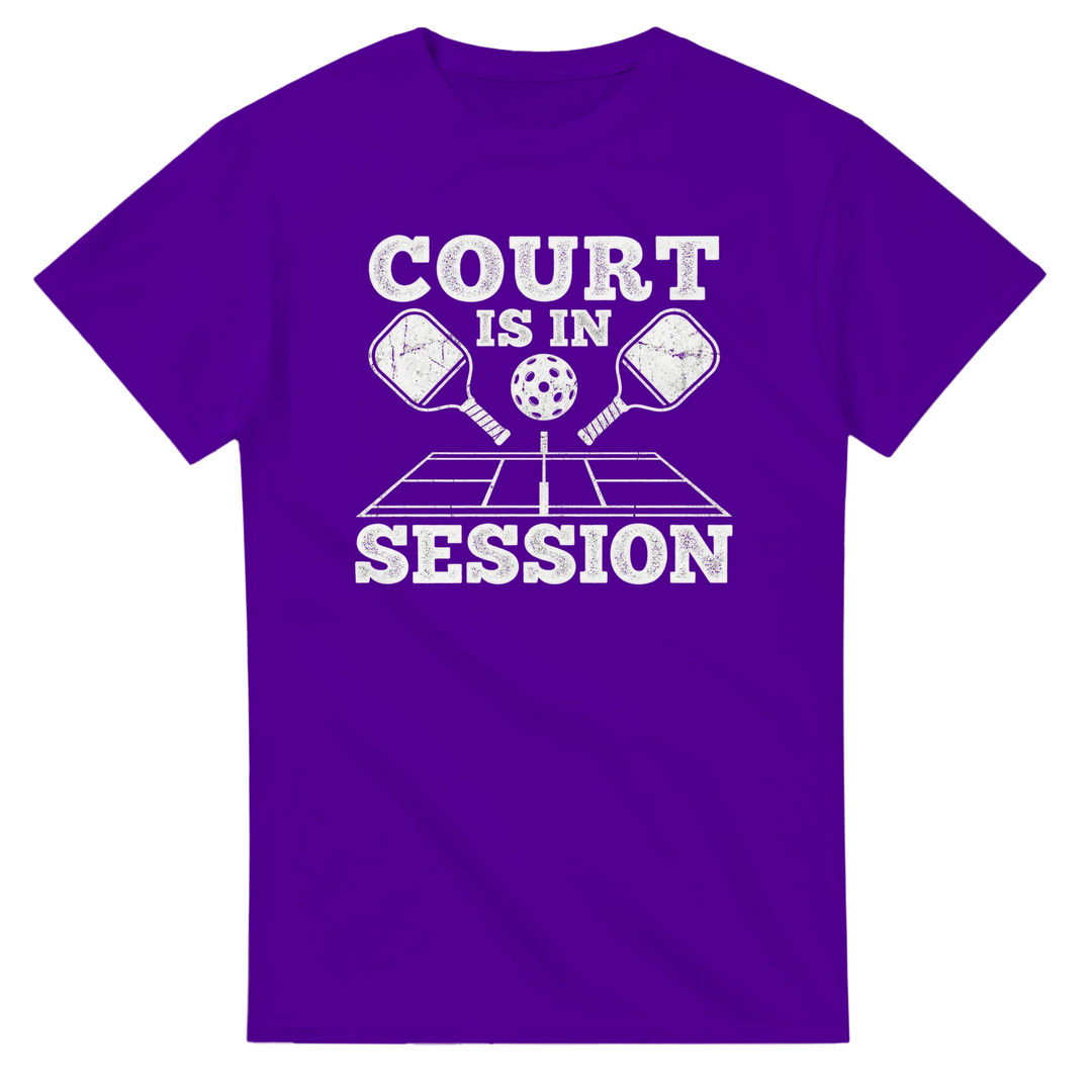 Court Is In Session Tee funny pickleball shirt