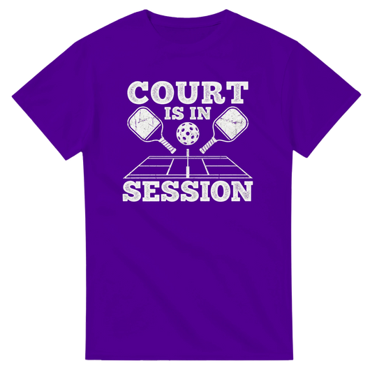 Court Is In Session Tee funny pickleball shirt