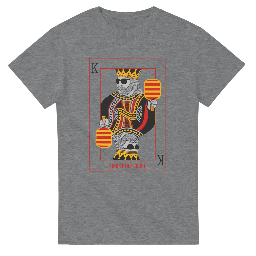 King Of The Court Playing Card Tee pickleball graphic shirt 