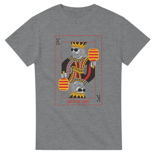 King Of The Court Playing Card Tee pickleball graphic shirt 