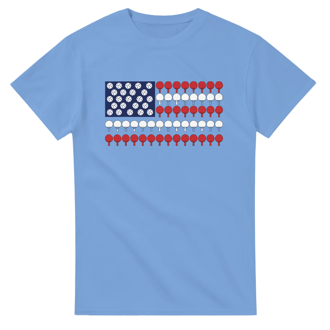 PICKLEBALL PATRIOT American Flag Tee