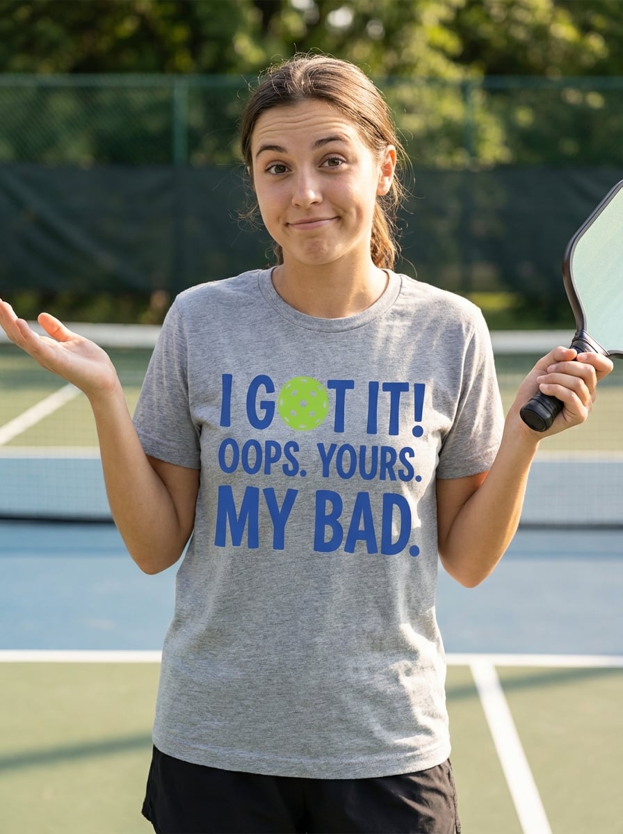 I Got It Tee funny pickleball shirt for men and women sports