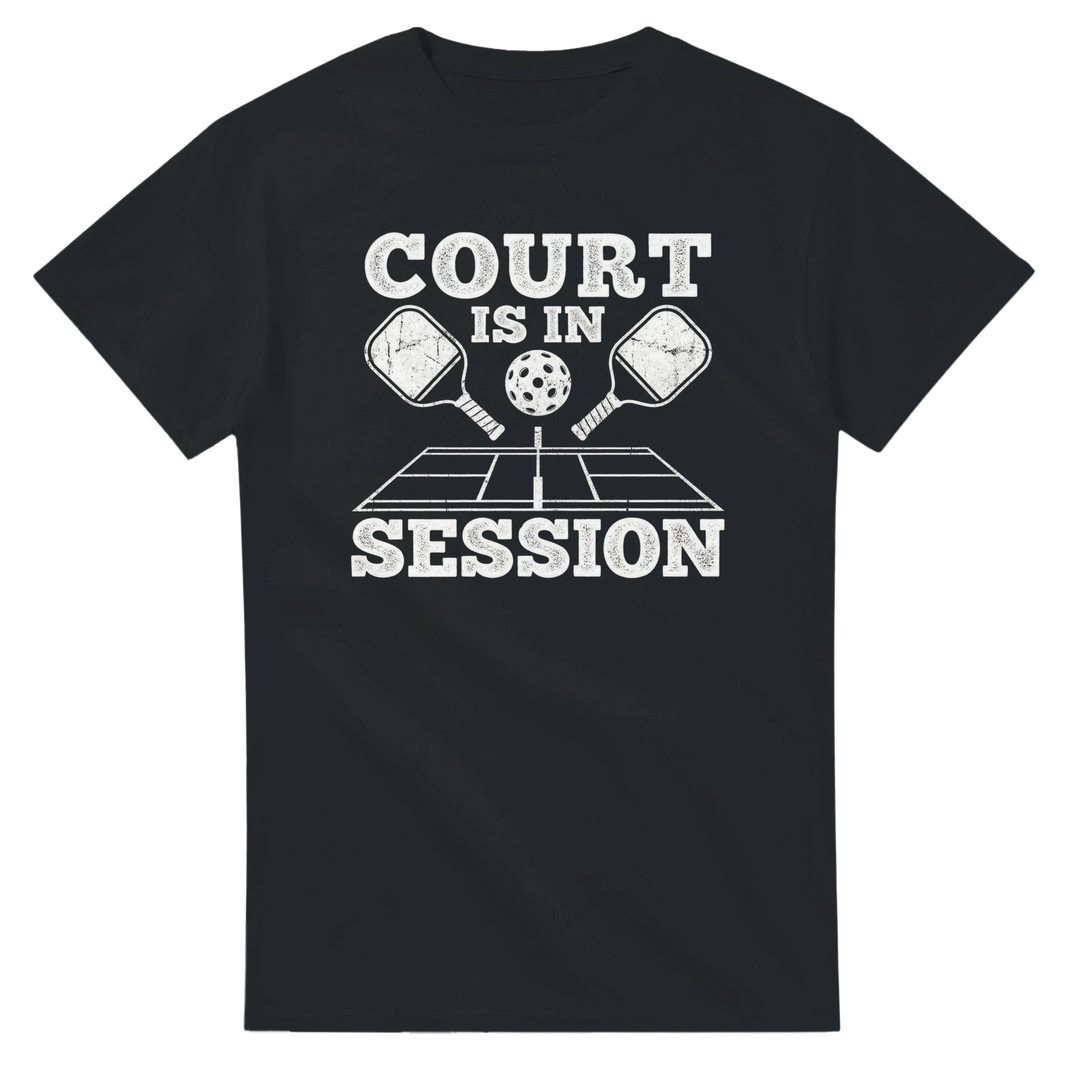 Court Is In Session Tee funny pickleball shirt