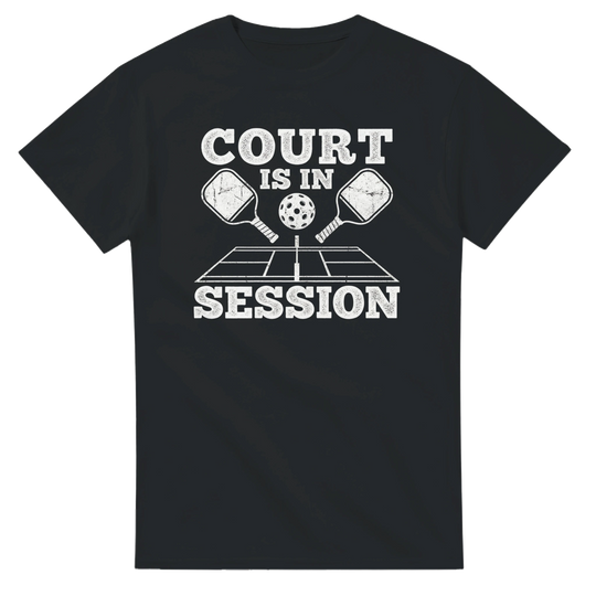 Court Is In Session Tee funny pickleball shirt