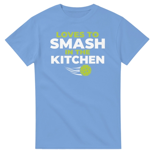 Loves To Smash In The Kitchen Tee funny pickleball shirt