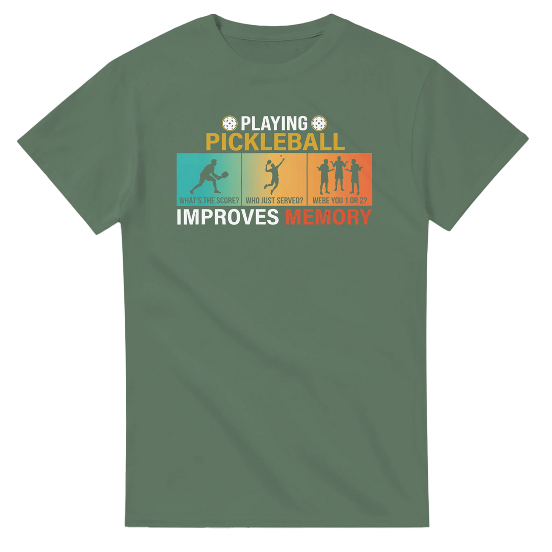 Improves Memory Tee funny humor graphic t shirt
