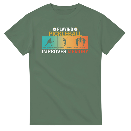 Improves Memory Tee funny humor graphic t shirt