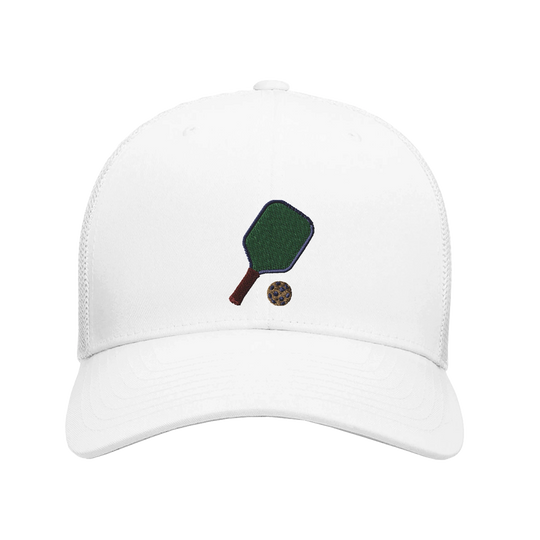 The Solo Paddle Embroidered Hat pickleball cap minimalist