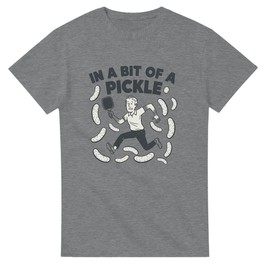 In A Bit Of A Pickle Humorous Graphic Tee funny pickleball
