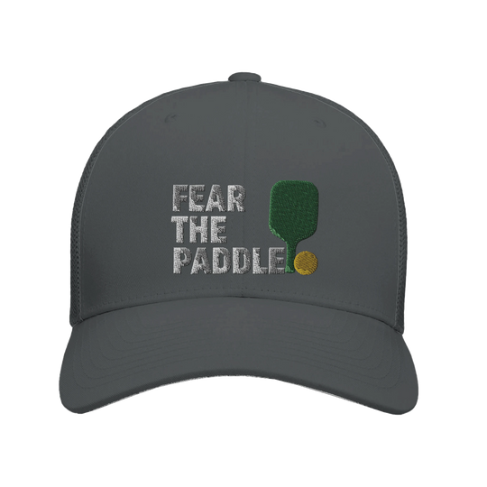Fear The Paddle Embroidered Hat pickleball cap funny