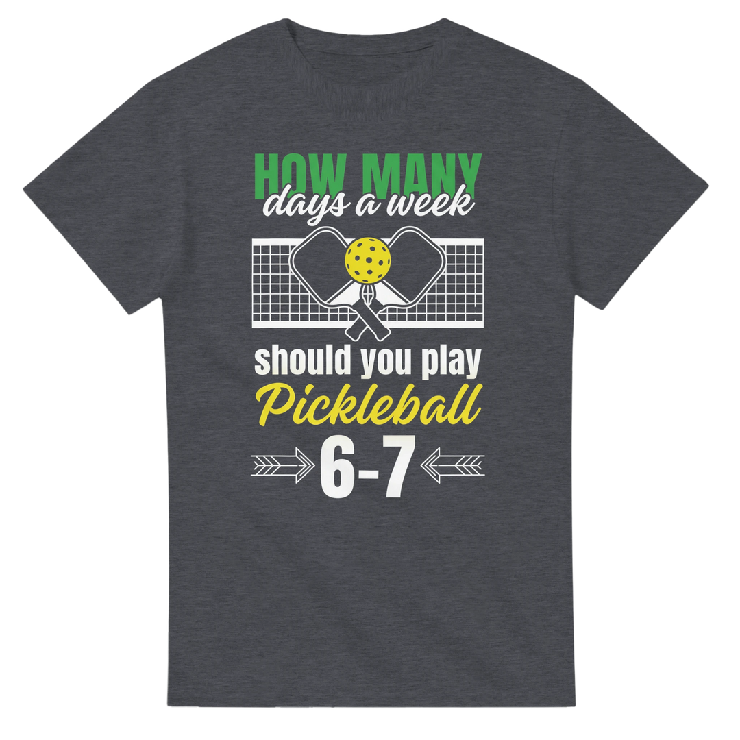How Many Days Tee funny countdown graphic t shirt for men