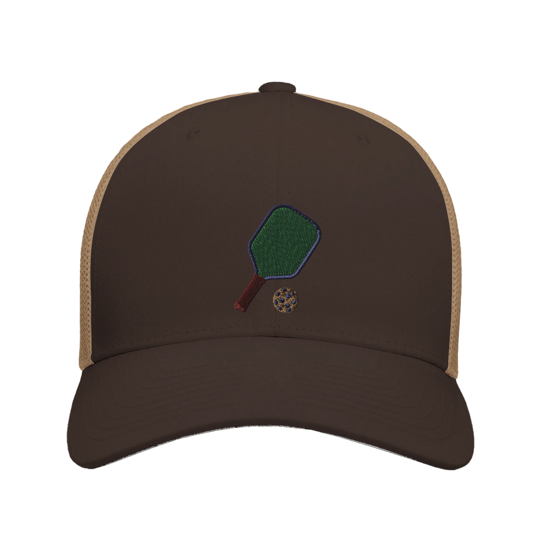 The Solo Paddle Embroidered Hat pickleball cap minimalist