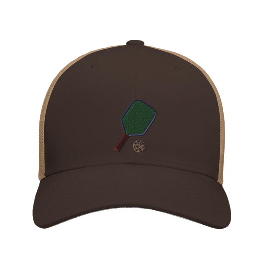 The Solo Paddle Embroidered Hat pickleball cap minimalist
