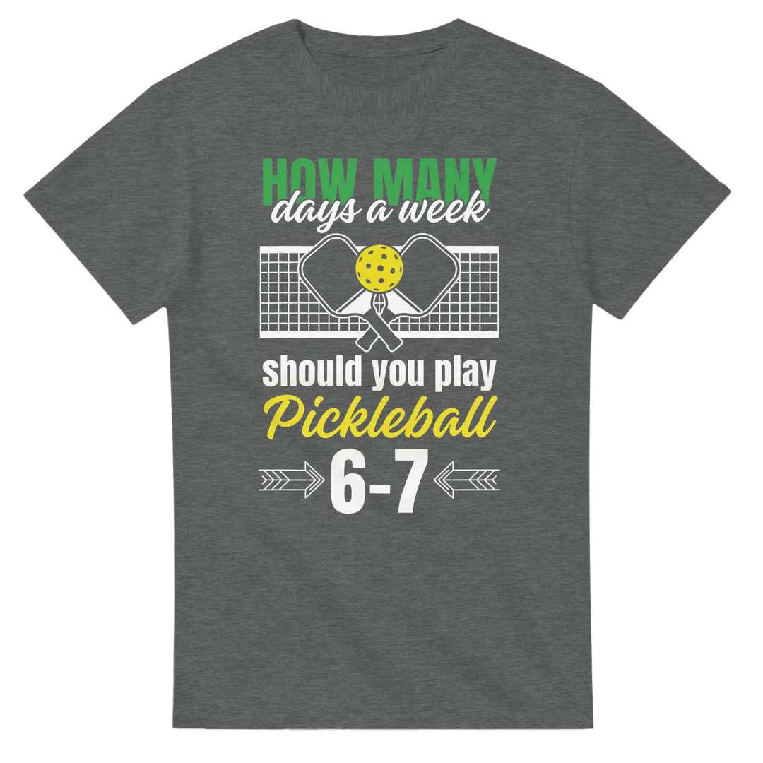 How Many Days Tee funny countdown graphic t shirt for men