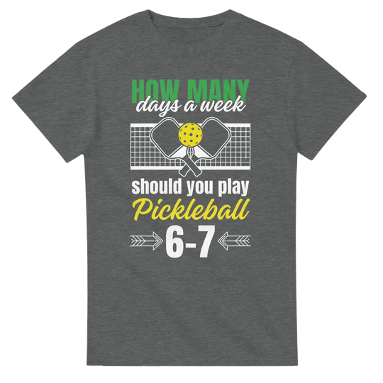 How Many Days Tee funny countdown graphic t shirt for men