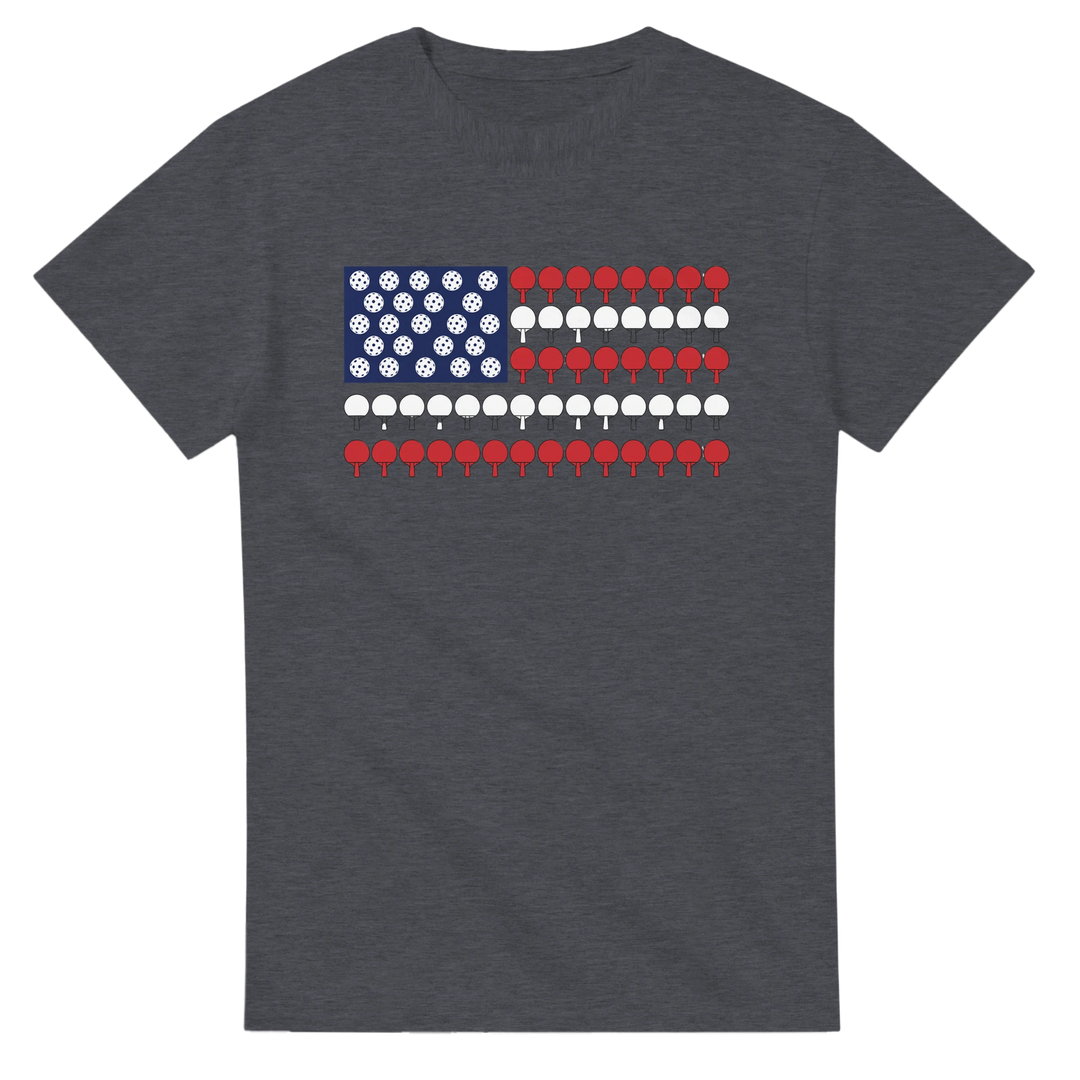 PICKLEBALL PATRIOT American Flag Tee