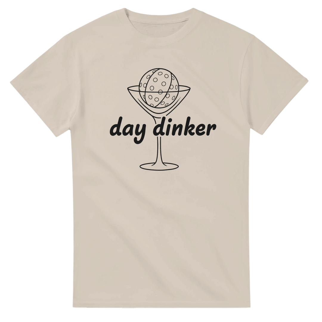Day Dinker Martini Graphic Tee pickleball funny shirt