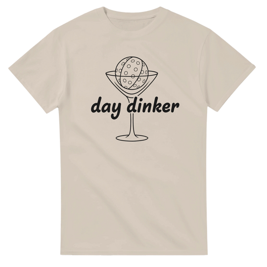 Day Dinker Martini Graphic Tee pickleball funny shirt