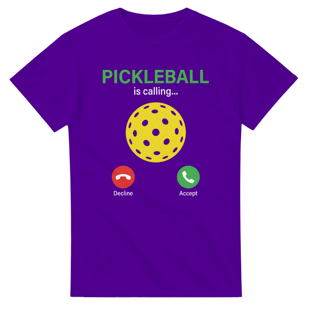 Pickleball Is Calling Tee funny pickleball shirt