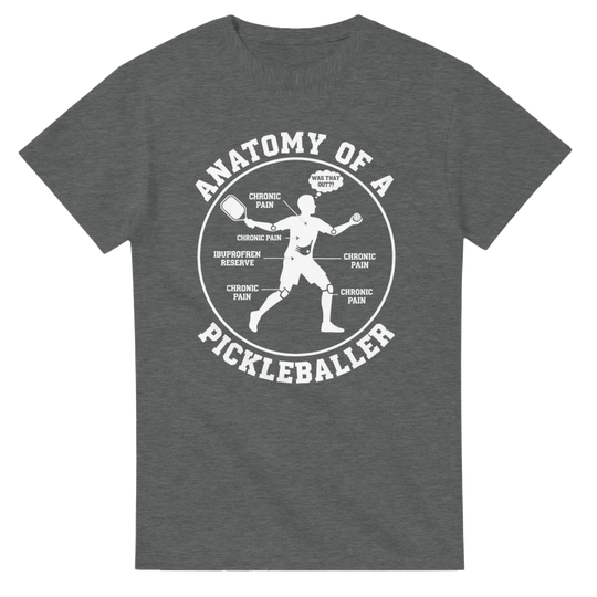 Anatomy of a Pickleball Player T-Shirt funny pickleball 