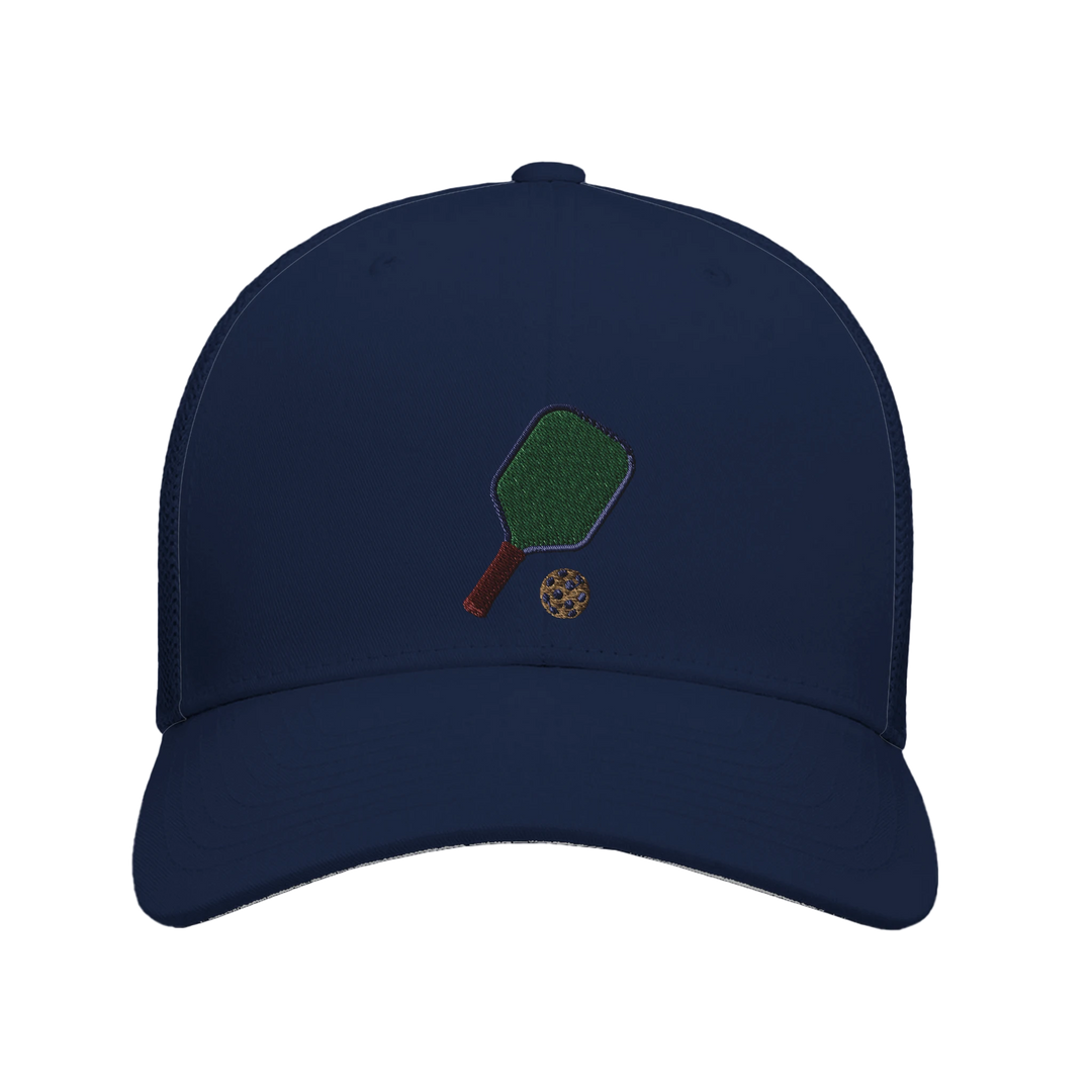 The Solo Paddle Embroidered Hat pickleball cap minimalist