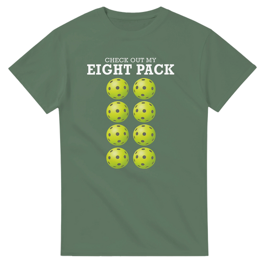 Check Out My Eight Pack Tee funny fitness humor t shirt