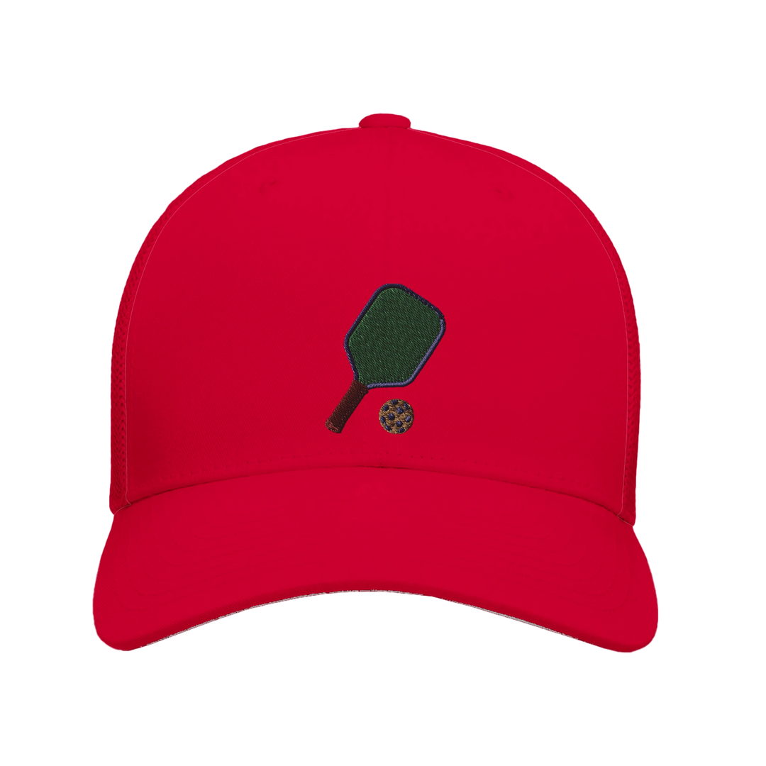 The Solo Paddle Embroidered Hat pickleball cap minimalist