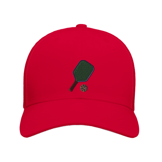 The Solo Paddle Embroidered Hat pickleball cap minimalist