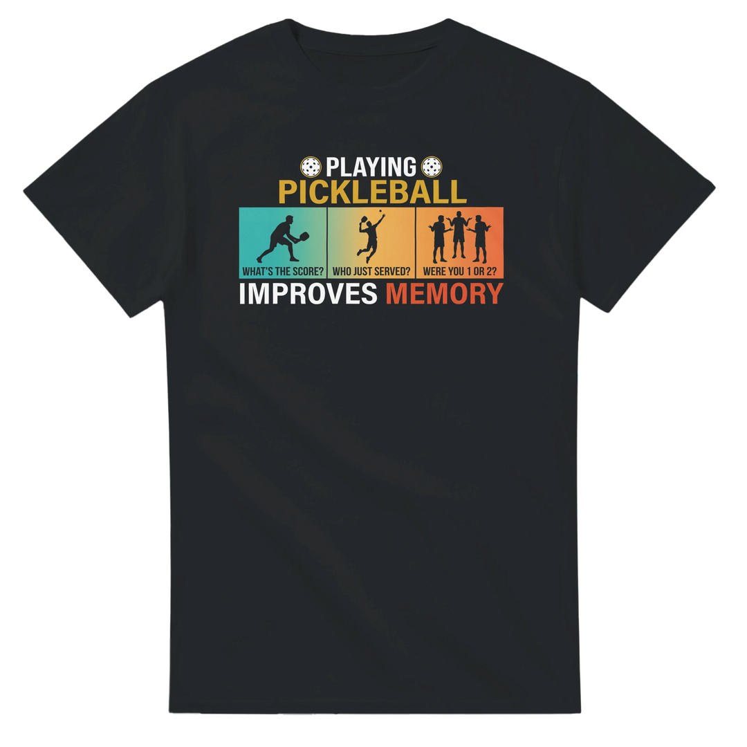 Improves Memory Tee funny humor graphic t shirt