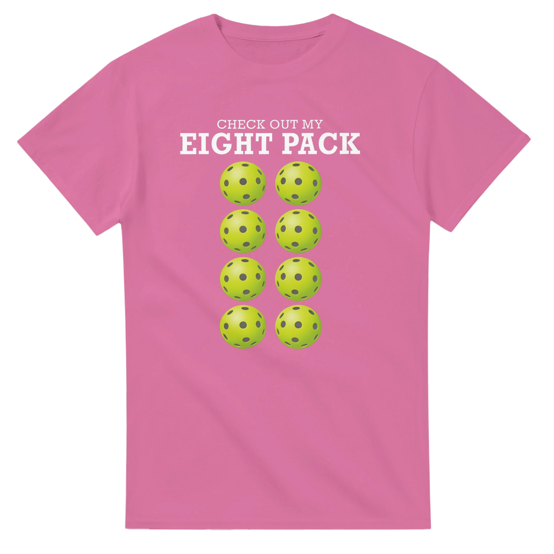 Check Out My Eight Pack Tee funny fitness humor t shirt