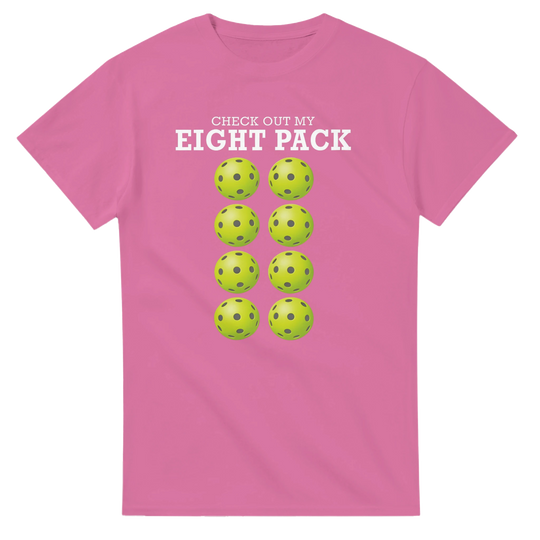 Check Out My Eight Pack Tee funny fitness humor t shirt
