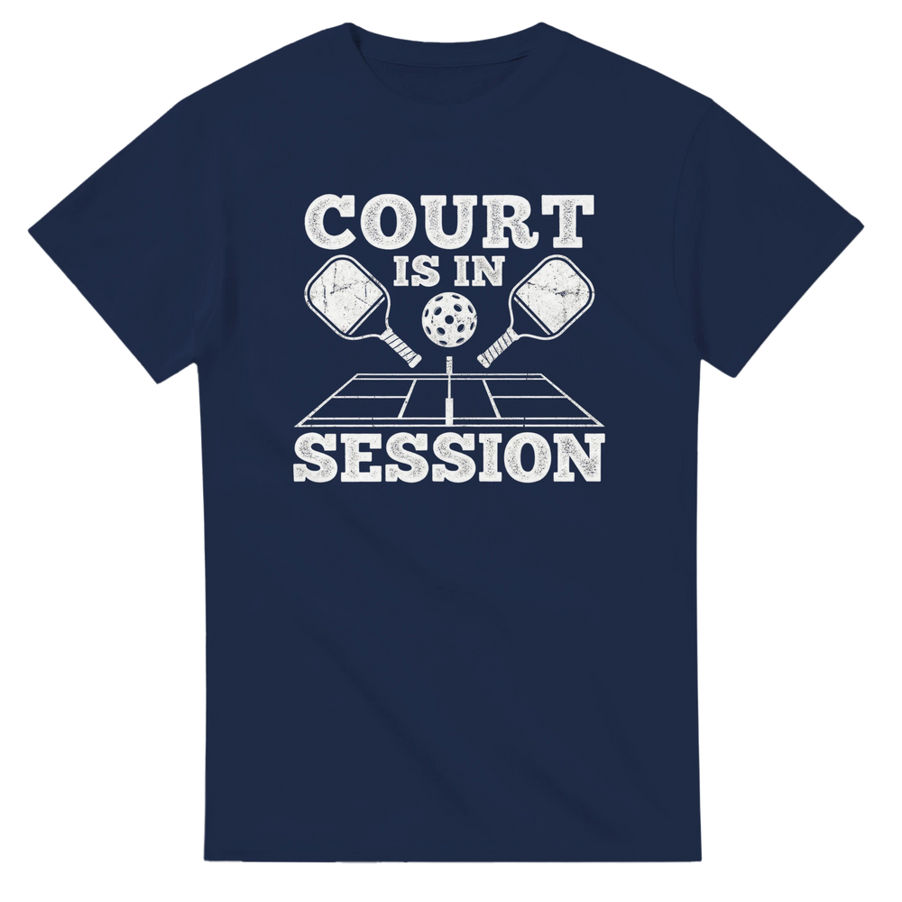 Court Is In Session Tee funny pickleball shirt