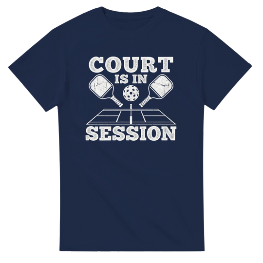 Court Is In Session Tee funny pickleball shirt