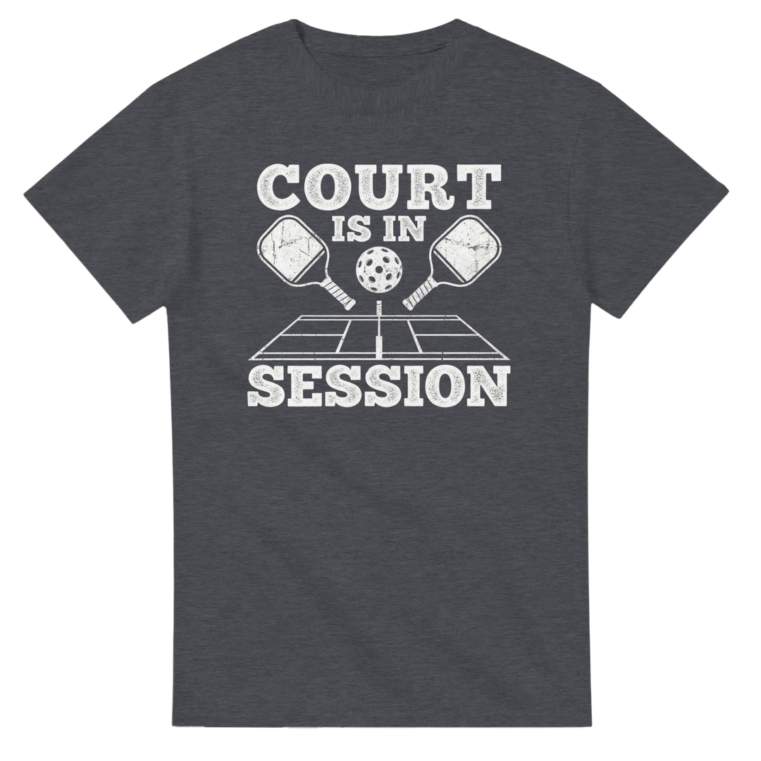 Court Is In Session Tee funny pickleball shirt