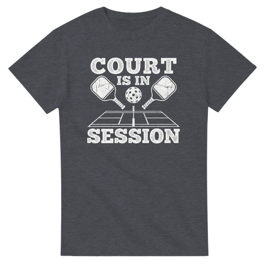 Court Is In Session Tee funny pickleball shirt