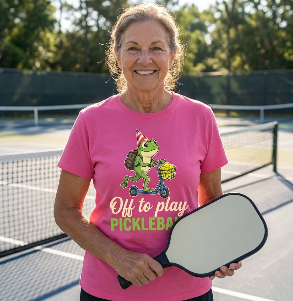 Off To Play Pickleball Tee funny pickleball shirt for men