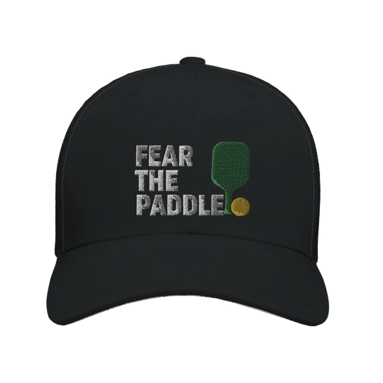 Fear The Paddle Embroidered Hat pickleball cap funny