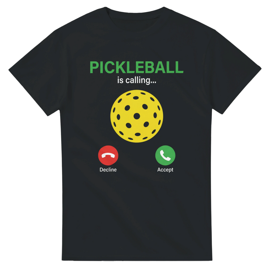 Pickleball Is Calling Tee funny pickleball shirt