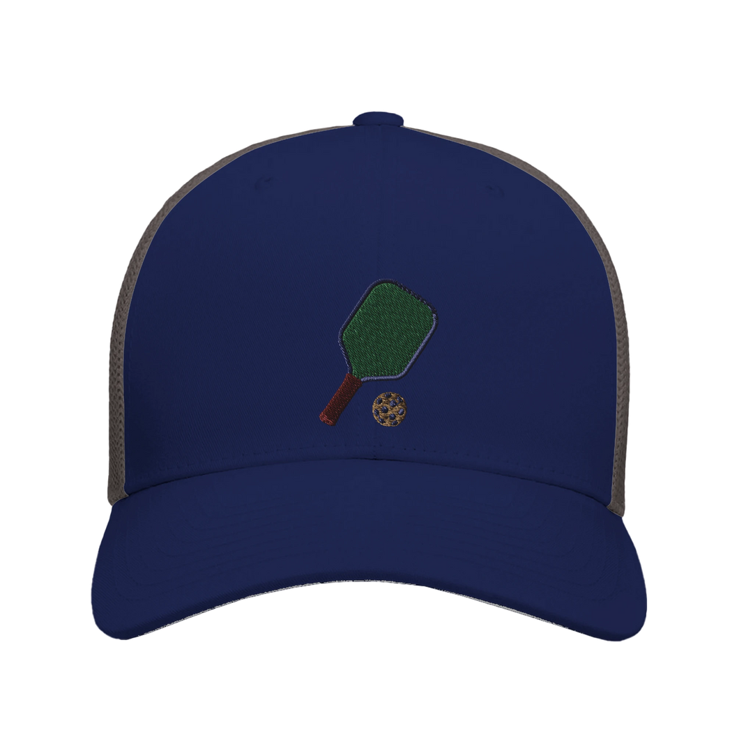 The Solo Paddle Embroidered Hat pickleball cap minimalist