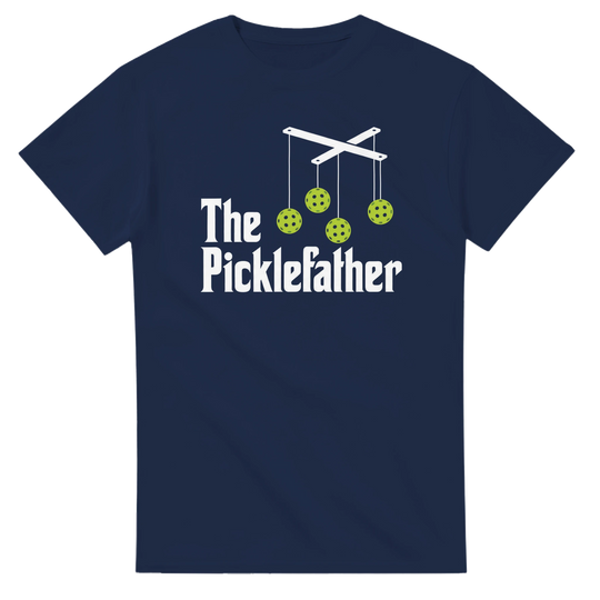 The Pickle father Tee funny pickleball parody shirt 