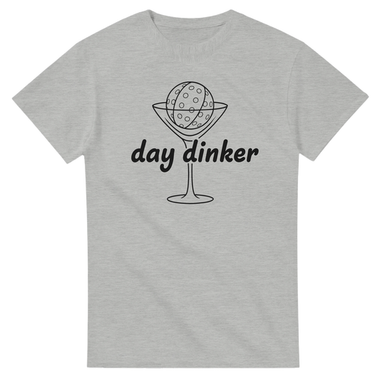 Day Dinker Martini Graphic Tee pickleball funny shirt