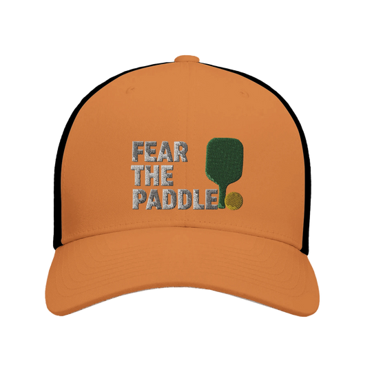 Fear The Paddle Embroidered Hat pickleball cap funny