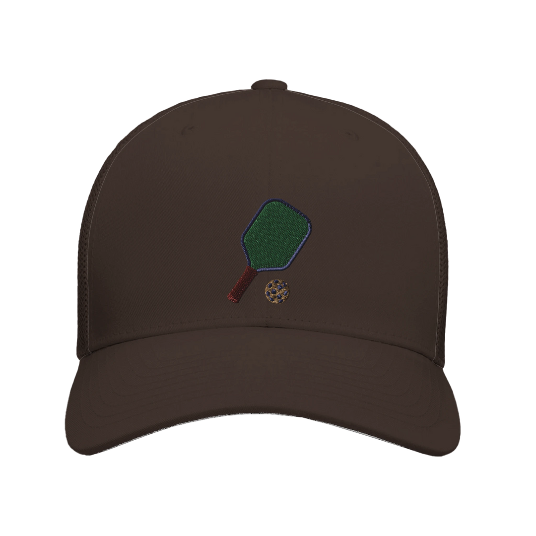 The Solo Paddle Embroidered Hat pickleball cap minimalist