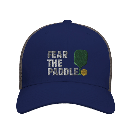 Fear The Paddle Embroidered Hat pickleball cap funny