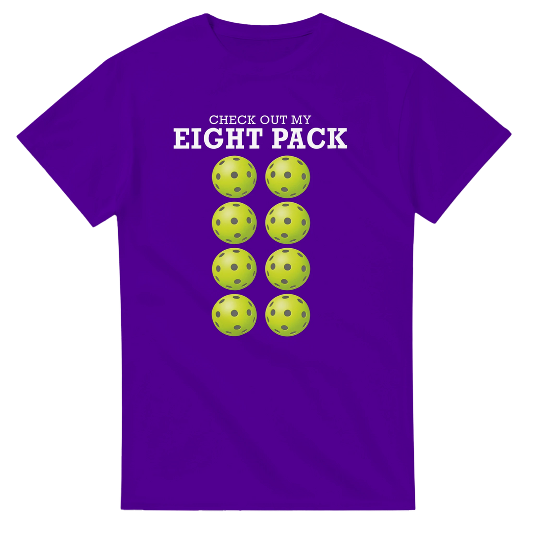 Check Out My Eight Pack Tee funny fitness humor t shirt