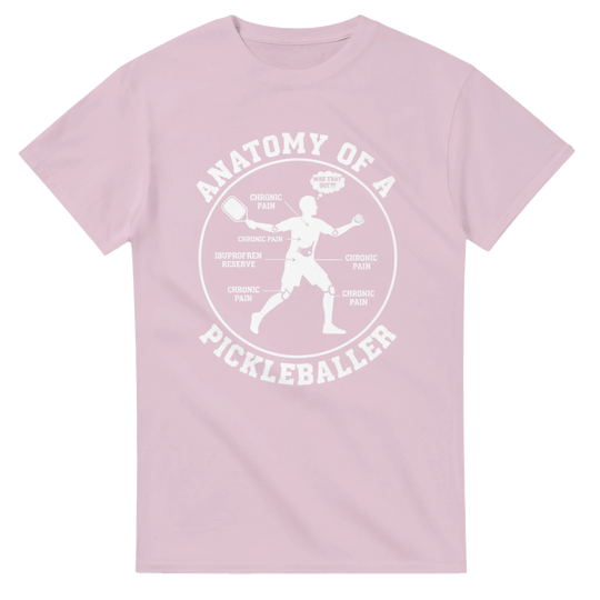 Anatomy of a Pickleball Player T-Shirt funny pickleball 