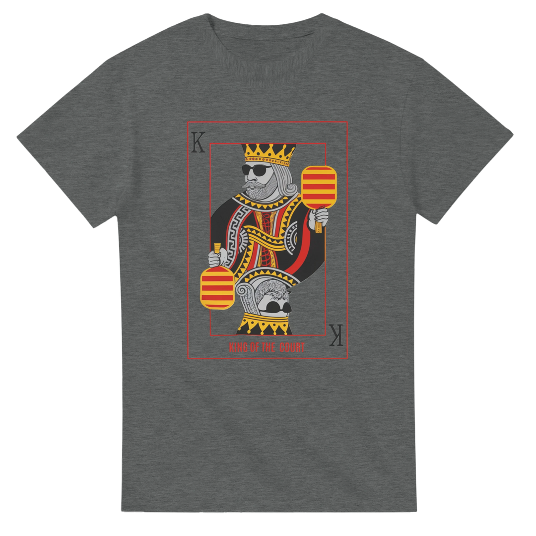 King Of The Court Playing Card Tee pickleball graphic shirt 